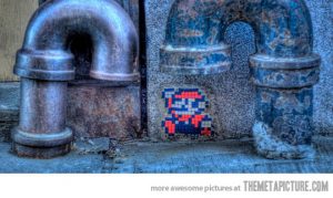 funny-Mario-graffiti-pipes