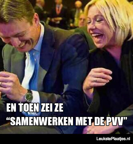 kabinetvorming samenwerking PVV